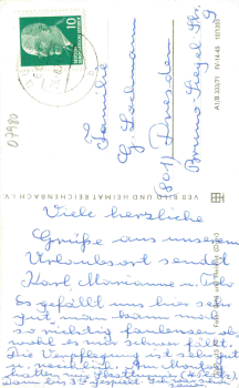 07980 Berga Elster Mehrbildkarte o 1971