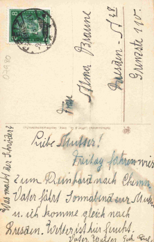 07980 Berga Elster Grimms Lokal o 1928