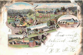 07987 Kleinreinsdorf Mohlsdorf-Teichwolframsdorf Litho o 1900