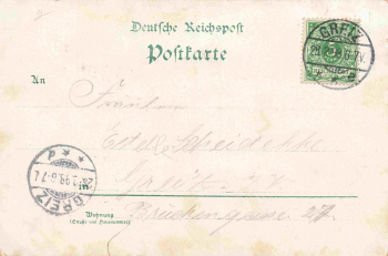 07987 Mohlsdorf-Teichwolframsdorf Gruss vom... Waldhaus Litho o 1898