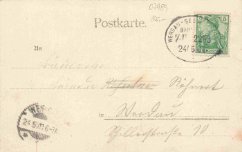 07987 Teichwolframsdorf Gastwirtschaft Wolfrath Litho o 1901