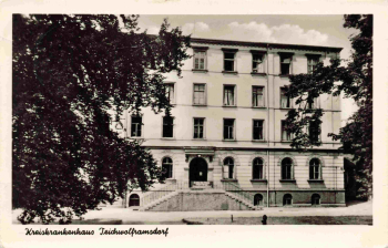 07987 Teichwolframsdorf Krankenhaus o 1958