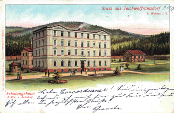 07987 Teichwolframsdorf Erholungsheim o 1901