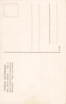 07987 Teichwolframsdorf Hagenberg Gasthof "zur Erholung" * um 1930