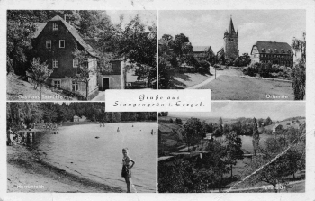08107 Stangengrün Erzgebirge Mehrbildkarte o 1969