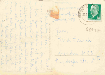 08147 Bärenwalde Erzgebirge Mehrbildkarte o 1964
