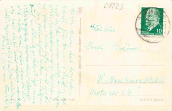 08223 Grünbach Vogtland Mehrbildkarte o 1963