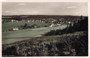 08223 Werda Vogtland Totalansicht o 1987