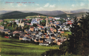 08309 Eibenstock Erzgebirge o 1918