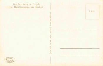 08321 Burkhardtsgrün Zschorlau Erzgebirge * um 1940
