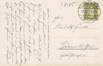 08485 Lengenfeld Vogtland Hauptstrasse o 1932
