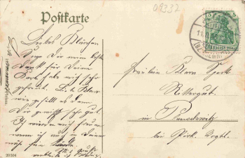 09337 Meinsdorf Callenberg Tannenmühle Litho o 1906