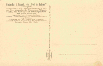09366 Niederdorf Erzgebirge (Sachsen) * um 1940