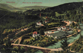 09405 Wilischthal Zschopau von der Zschimmerhöhe o 1914