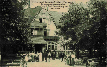 09577 Braunsdorf im Zschopautal Hotel Flechsig o 1913