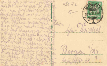 09577 Lichtenwalde Schloss im Zschopautal o 1924