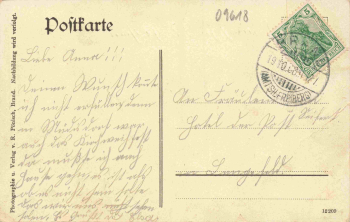 09618 Mönchenfrei Brand-Erbisdorf Gasthaus o 1908
