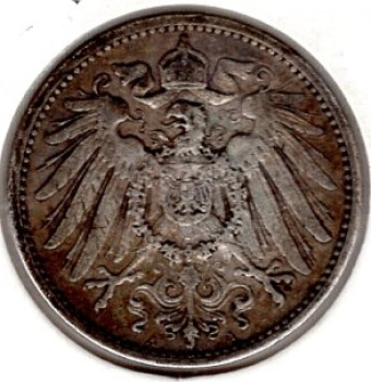 1 Mark 1898 A German Empire Silver Coin