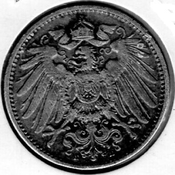 1 Mark 1903 D German Empire Silver Coin