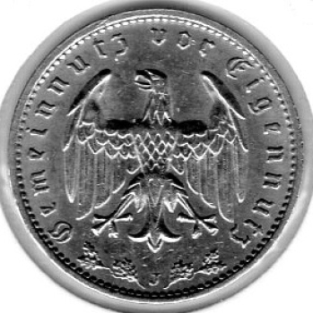1 Reichsmark 1935 J Drittes Reich