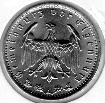 1 Reichsmark 1938 A Drittes Reich