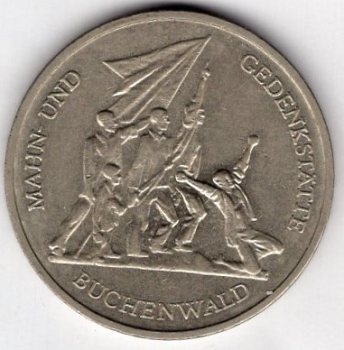 10 Mark GDR 1972 Buchenwald Memorial