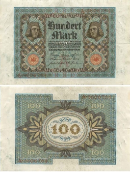 100 Mark Reichsbanknote 1. November 1920