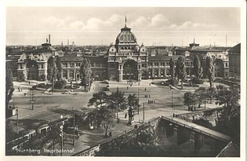 Nuremberg main station * around 1940