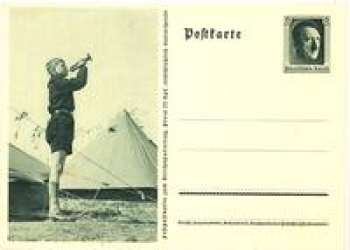 Nazi Party Rally Hitler Youth (HJ) postal stationary * approx. 1938