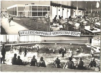 25761 Busum wave swimming hall, 0 24.6.1970