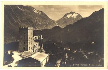 Maloja Schlosshotel, * ca. 1910