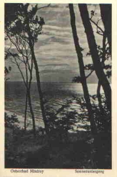 Miedzyzdroje district Wolin sunset * approx. 1930