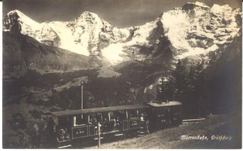 Mürrenbahn Grütschalp * ca. 1910