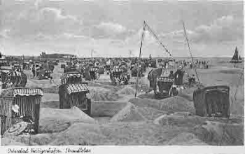 Heiligenhafen Ostseebad. Strandleben *ca.1930
