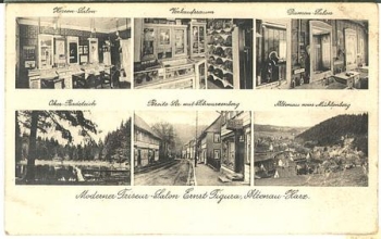 38707 Altenau Fiseur-Salon Ernst Figura * ca. 1920