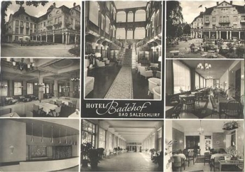 Bad Salzschlirf Hotel Badehof o 25.9.1964