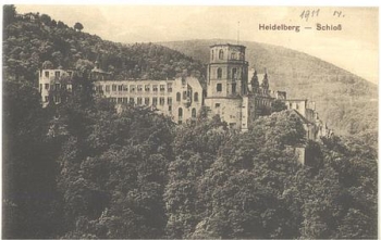 Heidelberg Schloß, * ca. 1910