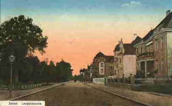 Zerbst Leopoldstrasse Feldpost o 10.3.1917