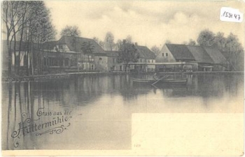 01454 Radeberg Huettermuehle o 21.3.1905