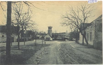 04910 Biehla Breitestraße mit Aussichtsturm * ca. 1920
