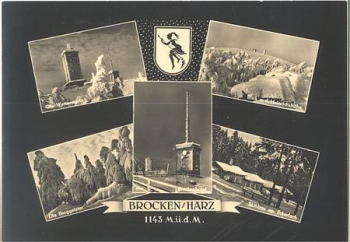 38875 Brocken with Brocken witch, * approx. 1960