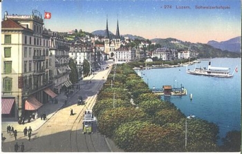 Luzern Schweizerquai * ca. 1930
