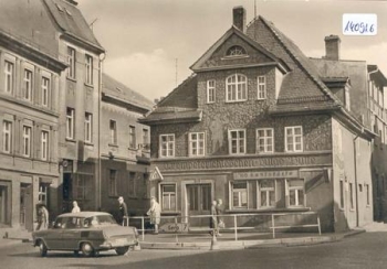 07607 Eisenberg HO Restaurant Trompeterschloesschen * around 1970