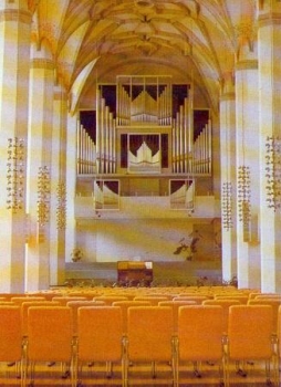 Frankfurt Oder organ of the concert hall * approx. 1980