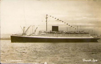 M. S, Lafayette French Line, * ca. 1930