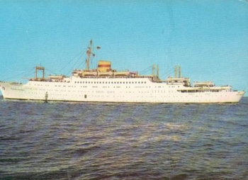 Passagierschiff MS "Völkerfreundschaft" o 1967