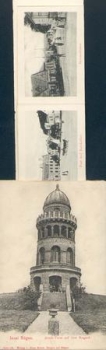 18528 Bergen island of Rugen Arndt tower on the Rugard rare patent card o 18.9.1907