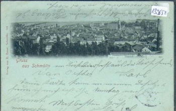 04626 Schmölln, Gruss aus ... o 4.2.1902