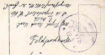 Naval ship mail MSP 178 (torpedo boat S 16) o 11.3.1917