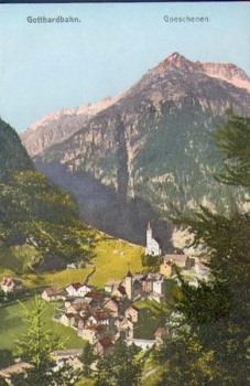 Goeschenen Gotthard Railway * around 1920